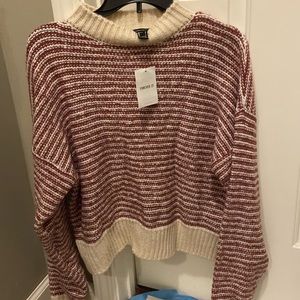 2 for 13$ sweaters NWT Forever 21 striped cozy sweater, soft and roomy